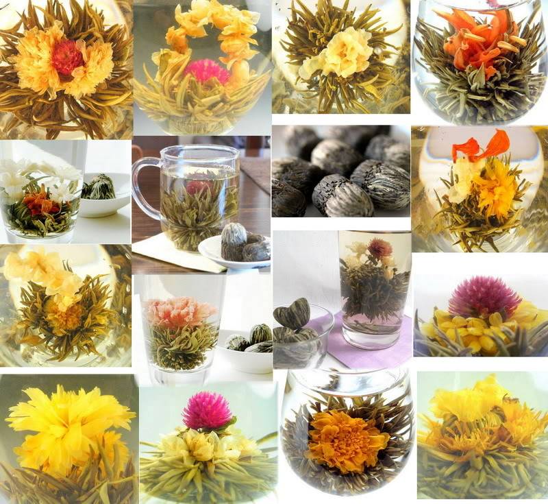 Random Mix Blooming Flowering Tea Wholesale 120 Blooms