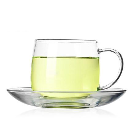 Glass Tea Cup and Saucer (200ml)