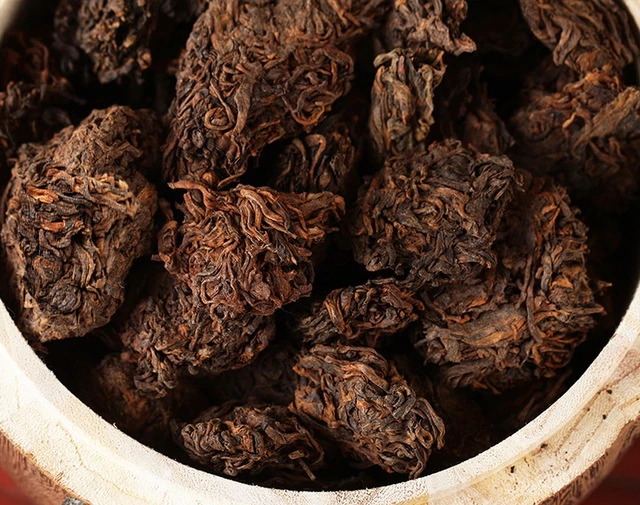 Lao Cha Tou Pu-erh Loose Tea 90s Ripe 100g